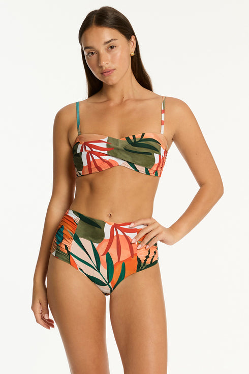 Sea Level Tropaluxe Twist Bandeau